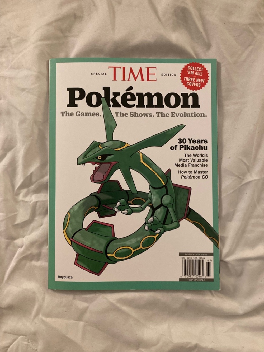 Pokémon Special Edition Rayquaza Magazine  Cover